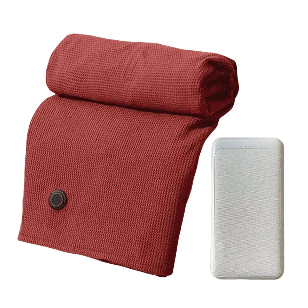 Wearable USB Electric Heated Blanket with 5000Mah Power Bank Heating Electric Blanket Shawl USB Heated Blanket Shawl