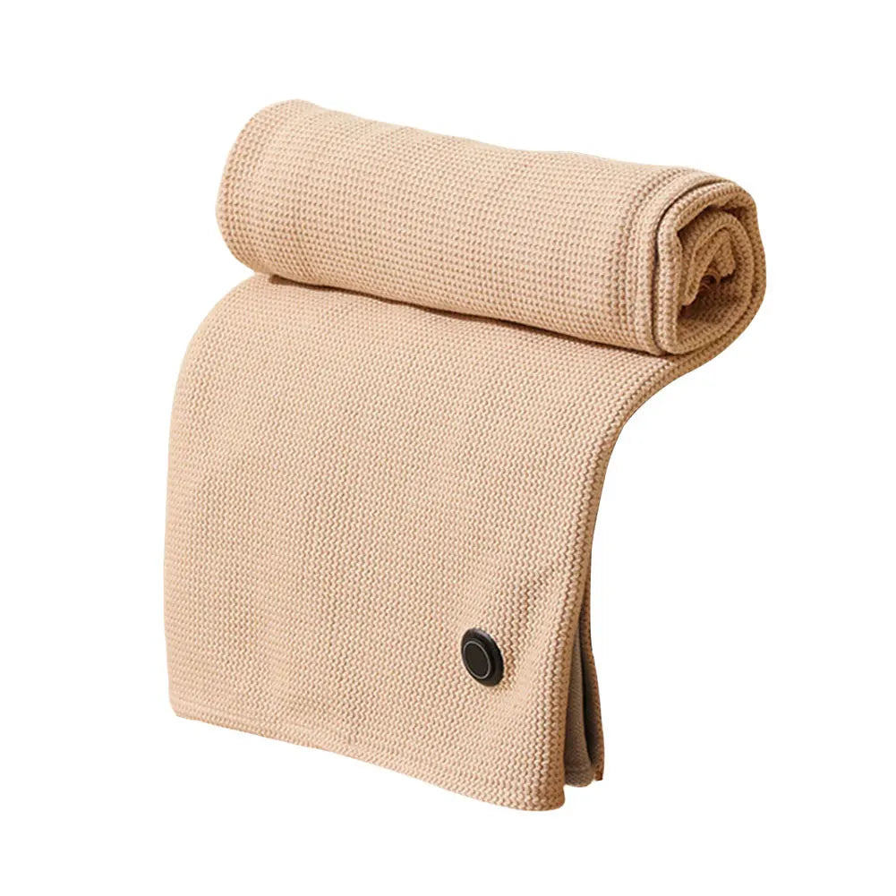 Wearable USB Electric Heated Blanket with 5000Mah Power Bank Heating Electric Blanket Shawl USB Heated Blanket Shawl